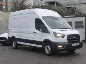 Ford Transit 350 Leader Ecoblue L3h3 Lwb High Roof Only 56.000 Miles,park Ass