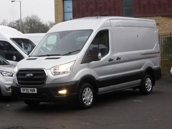 Ford Transit 290 Trend L2 H2 Mwb Medium Roof In Silver With Air Conditioning,