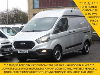 Ford Transit 280 L1 H2 Swb High Roof In Silver With Sat Nav,air Conditioning 