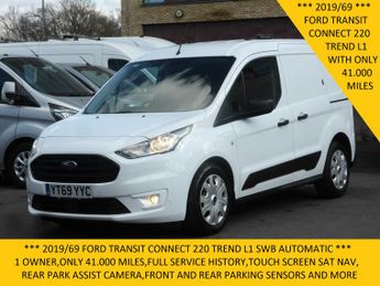 Ford Transit Connect 220 Trend Automatic L1 Swb With Only 41.000 Miles,sat Nav,air Co