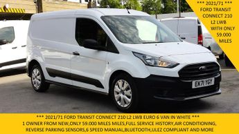 Ford Transit Connect 210 Base Tdci L2 Lwb With Only 59.000 Miles,air Conditioning,par
