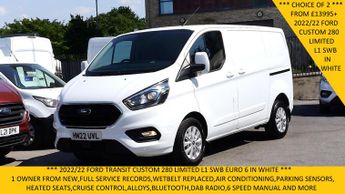 Ford Transit 280 Limited Ecoblue L1 Swb With Air Conditioning,parking Sensors