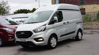 Ford Transit 320 Trend Ecoblue L1h2 Swb High Roof In Silver With Air Conditio