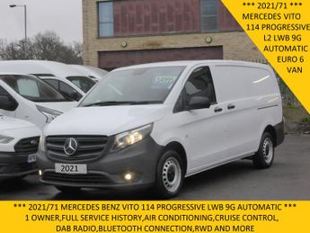 Mercedes Vito 114 Progressive L2 Lwb 9g Tronic Automatic With Air Conditioning