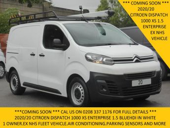 Citroen Dispatch Xs 1000 Enterprise 1.5 Bluehdi With Air Conditioning,parking Sen