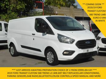 Ford Transit 300 Trend L2 H1 Lwb With Air Conditioning,parking Sensors,cruise