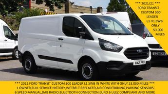 Ford Transit 300 Leader L1 Swb With Only 53.000 Miles,air Conditioning,parkin