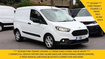 Ford Transit Trend 1.5 Tdci With Air Conditioning,6 Speed,electric Mirrors,bl