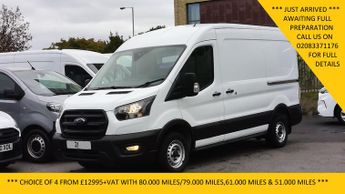 Ford Transit 310 Leader Ecoblue L2h2 Mwb Medium Roof With Sat Nav,air Conditi