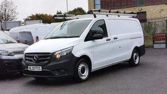 Mercedes Vito 114 Cdi Pure L2 Lwb 2.1 Rwd With Only 43.000 Miles,sat Nav,air C