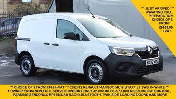 Renault Kangoo Ml19 Dci Start L1 Swb With Only 42.000 Miles,air Conditioning,pa