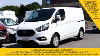 Ford Transit 280 Limited Automatic L1 Swb With Air Conditioning,parking Senso
