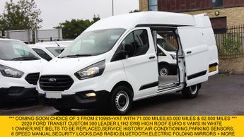 Ford Transit 300 Leader L1h2 Swb High Roof With Only 62.000 Miles,air Conditi