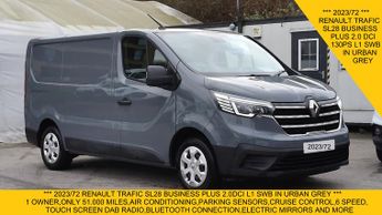 Renault Trafic Sl28 Business Plus 2.0 Dci 130 Swb In Urban Grey,only 51.000 Mil