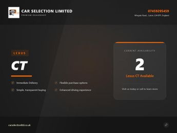 Lexus CT Hatchback (2010 - 2014)