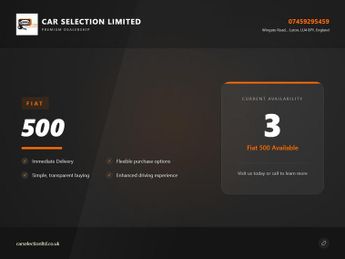 Fiat 500 Hatchback (2008 - 2016)