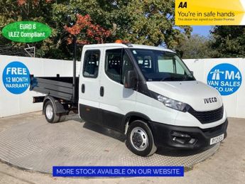 Iveco Daily D HPI 14V 35C Crew Cab Tipper A/C Euro 6 L=9ft 4"