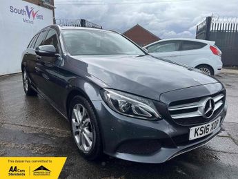 Mercedes C Class 1.6 C200d Sport (Premium) Estate 5dr Diesel G-Tronic+ Euro 6 (s/