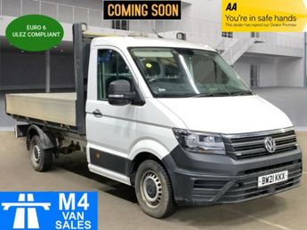 Volkswagen Crafter TDI CR35 Dropside MWB Auto A/C Euro 6 L=11ft 4 FSH