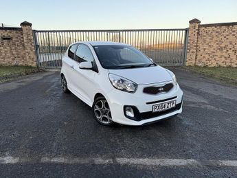 Kia Picanto 1.25 EcoDynamics White Hatchback 3dr Petrol Manual Euro 5 (s/s) 