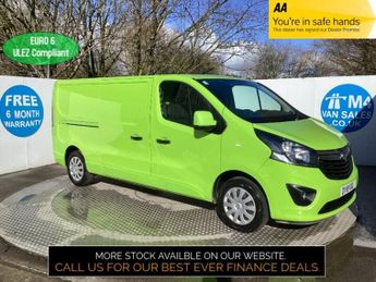 Vauxhall Vivaro CDTi 2900 BiTurbo Sportive LWB L/R A/C Euro 6