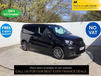 Peugeot Partner BlueHDi 1000 Asphalt Prem SWB A/C Euro 6 *NO VAT*