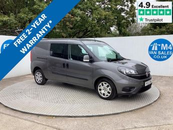 Fiat Doblo MultiJetII Maxi Tecnico Crewvan LWB L/R A/C Euro 6