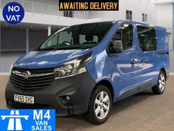 Vauxhall Vivaro SWB 6 Seater A/C **NO VAT**