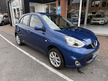 Nissan Micra 1.2 Acenta Hatchback 5dr Petrol Manual Euro 6 (80 ps)