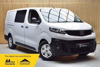 Fiat Scudo 2.0 Multijet Tecnico Crew Van Double Cab 6dr Diesel Manual LWB E