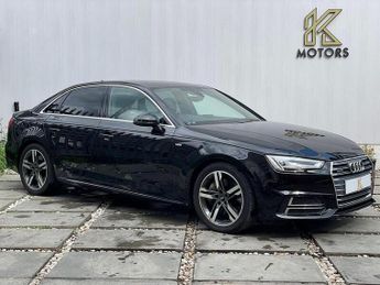 Audi A4 2.0 TFSI S line Saloon 4dr Petrol S Tronic quattro Euro 6 (s/s) 