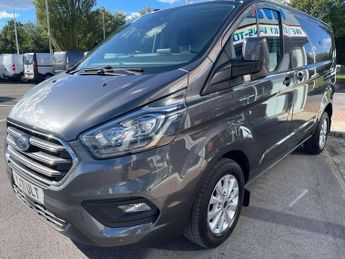FORD TRANSIT CUSTOM 2.0 300 EcoBlue Limited Panel Van 5dr Diesel Auto L1 H1 Euro 6 (
