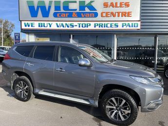 Mitsubishi Shogun Sport 2.4D 4 SUV Double Cab 5dr Diesel Auto 4WD LWB Euro 6 (181 ps)