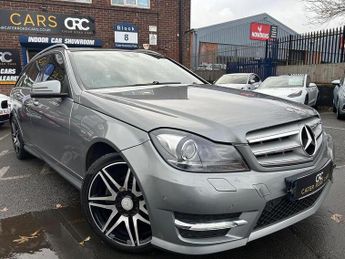 Mercedes C Class 2.1 C220 CDI BlueEfficiency AMG Sport Plus Estate 5dr Diesel G-T