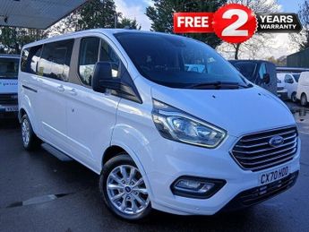 Ford Tourneo 2.0 320 EcoBlue Titanium Minibus Double Cab 5dr Diesel Auto L2 E