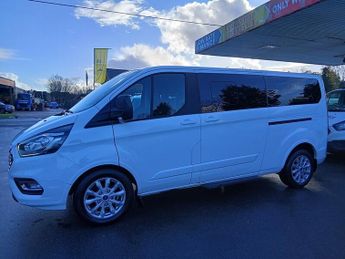 Ford Tourneo Custom 2.0 320 EcoBlue Titanium Minibus Double Cab 5dr Diesel Auto L2 E