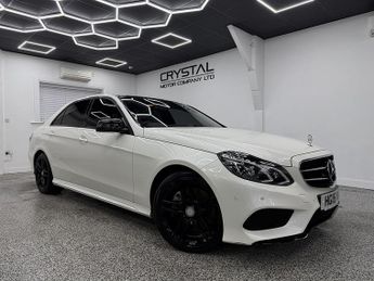 Mercedes E Class 3.0 E350 V6 BlueTEC AMG Night Edition (Premium) Saloon 4dr Diese