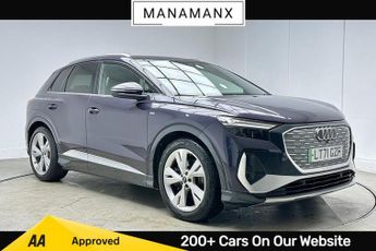 Audi Q4 40 S line SUV 5dr Electric Auto 82kWh (204 ps)