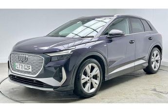 Audi Q4 e-tron 40 S line SUV 5dr Electric Auto 82kWh (204 ps)