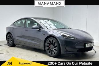 Tesla Model 3 (Dual Motor) Performance Saloon 4dr Electric Auto 4WDE (Performa