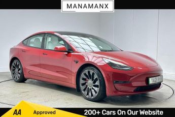 Tesla Model 3 (Dual Motor) Performance Saloon 4dr Electric Auto 4WDE (Performa