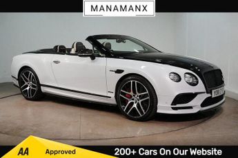 Bentley Continental 6.0 W12 GTC Supersports Convertible 2dr Petrol Auto 4WD Euro 6 (