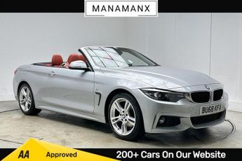 BMW 420 2.0 420d M Sport Convertible 2dr Diesel Manual Euro 6 (s/s) (190