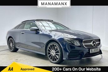Mercedes E Class 3.0 E450 V6 AMG Line (Premium Plus) Coupe 2dr Petrol G-Tronic+ 4