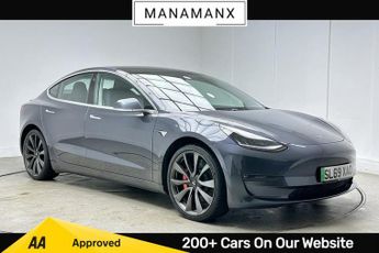 Tesla Model 3 (Dual Motor) Performance Saloon 4dr Electric Auto 4WDE (Performa