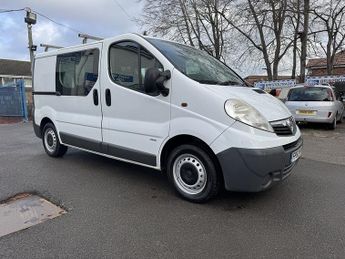 Vauxhall Vivaro 2.0 2900 CDTi Crew Van 5dr Diesel Manual FWD L1 (195 g/km, 89 bh
