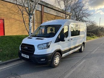 Ford Transit 2.0 350 EcoBlue Trend Crew Van Double Cab 5dr Diesel Manual L3 H