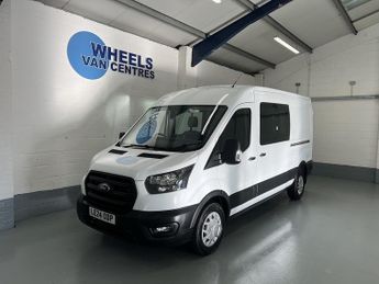 Ford Transit 2.0 350 EcoBlue Trend Crew Van Double Cab 5dr Diesel Manual L3 H