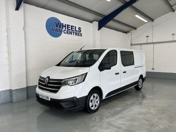 Renault Trafic 2.0 dCi Blue LL30 Advance Crew Van Double Cab 6dr Diesel Manual 