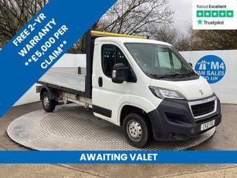 Peugeot Boxer BlueHDi 335 LWB Dropside A/C Euro 6 L=12ft 1"